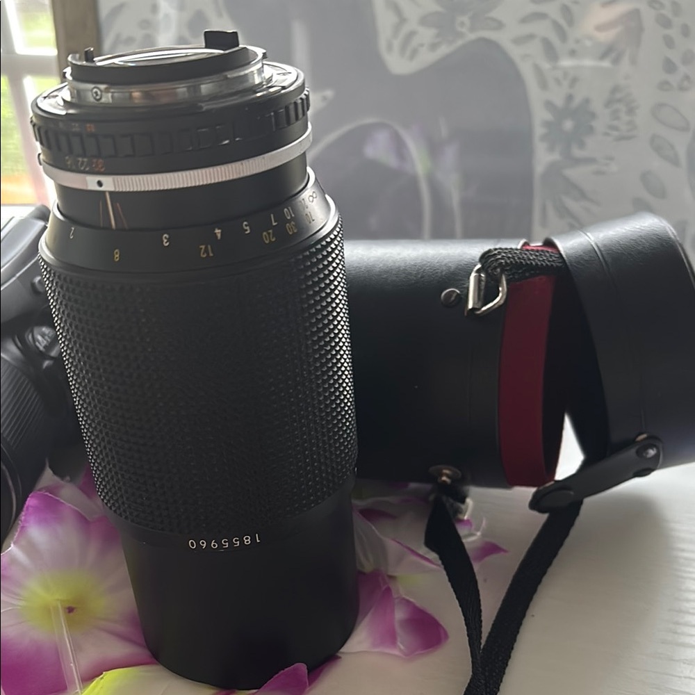 Nikon Series E Black Lens with Textured Grip